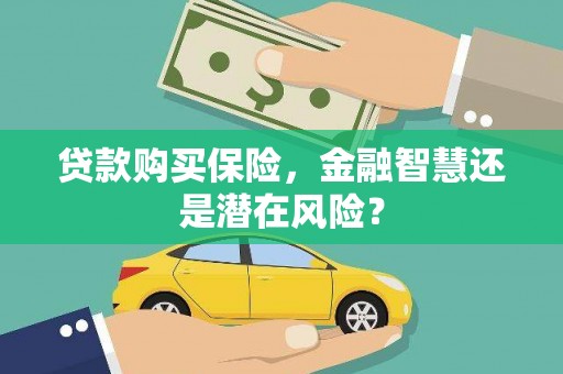 义马贷款购买保险，金融智慧还是潜在风险？