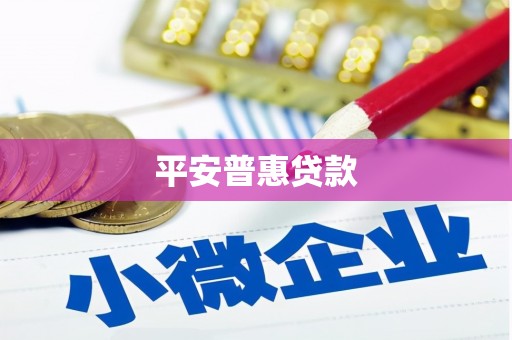 义马平安普惠贷款