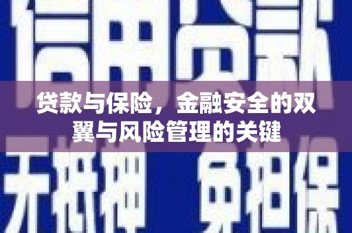 义马贷款与保险，金融安全的双翼与风险管理的关键