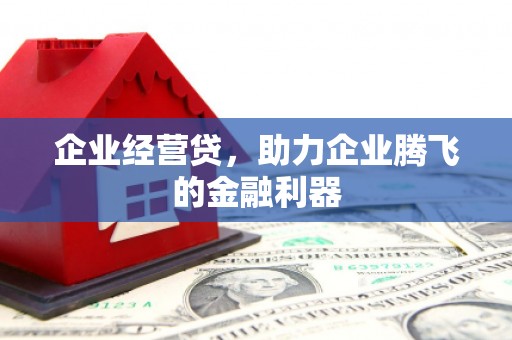 义马企业经营贷，助力企业腾飞的金融利器