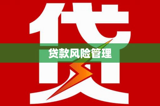 义马贷款风险管理