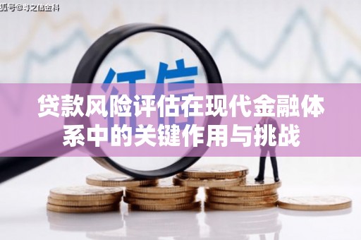 义马贷款风险评估在现代金融体系中的关键作用与挑战