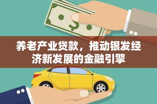 义马养老产业贷款，推动银发经济新发展的金融引擎