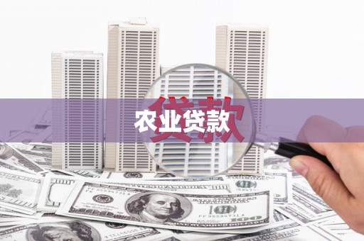 义马农业贷款