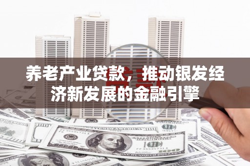 义马养老产业贷款，推动银发经济新发展的金融引擎