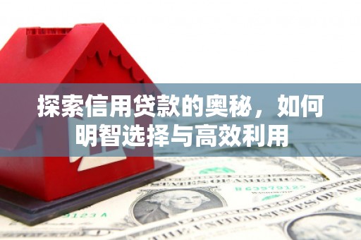义马探索信用贷款的奥秘，如何明智选择与高效利用