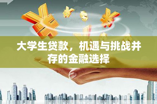 义马大学生贷款，机遇与挑战并存的金融选择