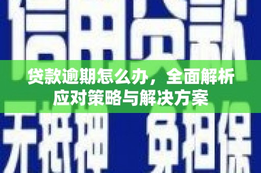 义马贷款逾期怎么办，全面解析应对策略与解决方案