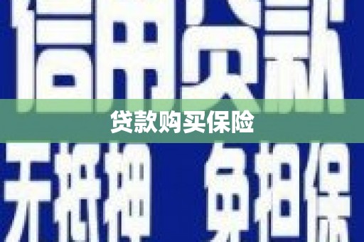 义马贷款购买保险