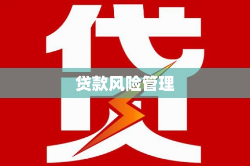 义马贷款风险管理