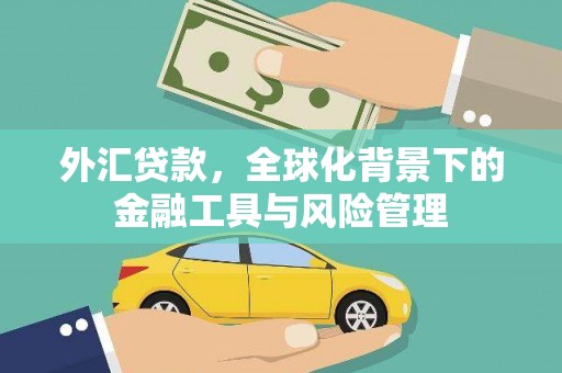 义马外汇贷款，全球化背景下的金融工具与风险管理