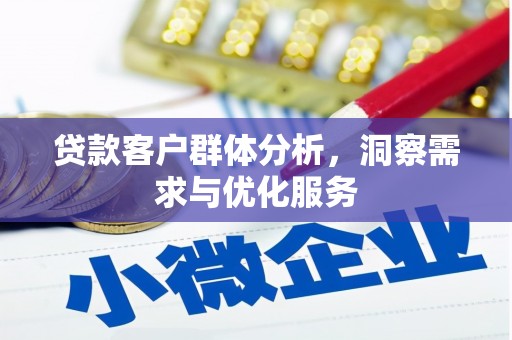 义马贷款客户群体分析，洞察需求与优化服务